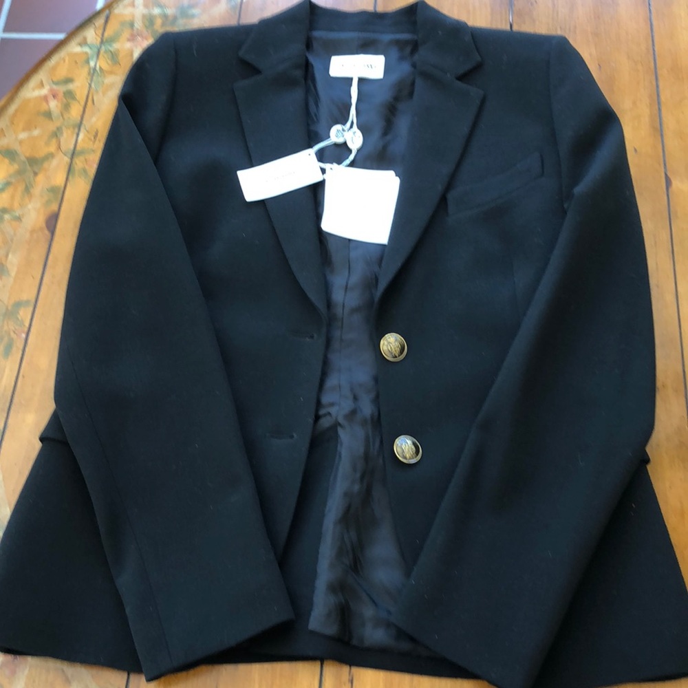 EMILIO PUCCI NWT iconic black virgin wool blazer